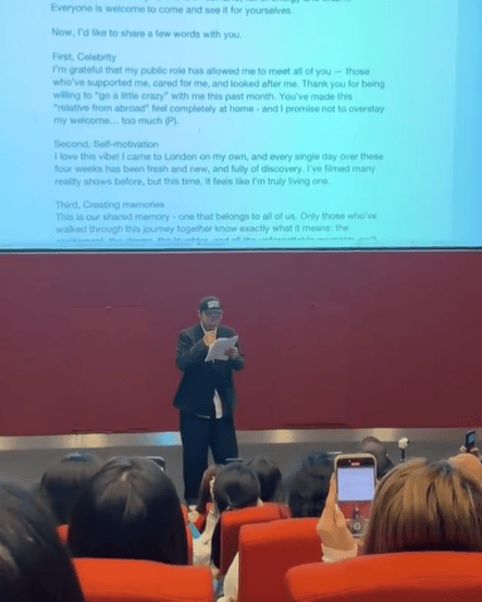 杜海濤結束倫敦游學發表全英文演講 沈夢辰說他很勇敢:商貿