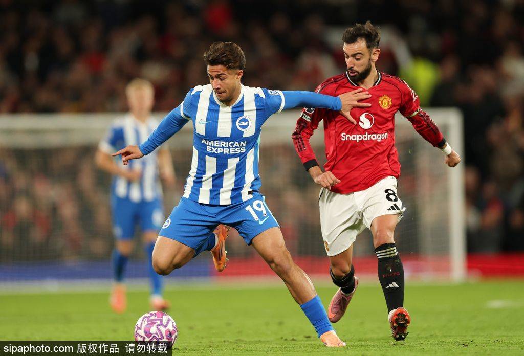 英超-庫尼亞破荒姆貝莫兩球 曼聯4-2布萊頓奪3連勝升至第四:商貿