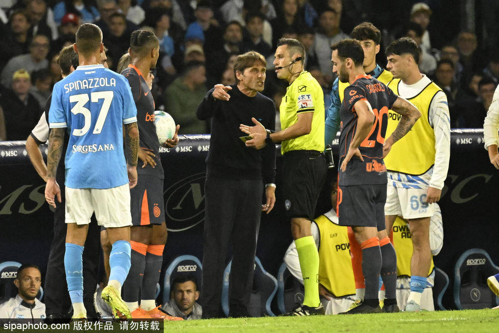 恩怨不休！孔蒂與勞塔羅場上對罵 昔日在國米打拳擊和解:商貿